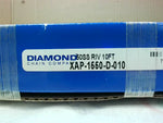  Diamond XAP-1550-D-010 Roller Chain 50SS RIV 10FT Factory Sealed Image