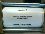  Co-Ax MK102C116VPB1/4P2A Two-Way Coaxial Valve 1/4"NPT KNA 5064 Image