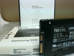  Samsung 750 EVO Internal Solid State Drive 120GB MZ7TY120 Image