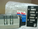  SMC VSR8-10-FJG-D-3EZ-V1 Pneumatic Solenoid Valve 142PSI  24VDC Image