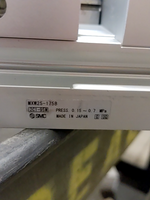  SMC MXW25-175B MXW Pneumatic Guided Cylinder 175mm Stroke Image