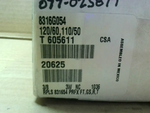  Asco 8316G054 10-125PS1 120/60 110/50 Solenoid Valve. Image