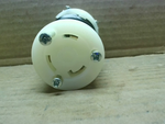  Hubbell HBL2623 Twist-Lock Connector 30Amp 2P 3W 250V NM L6-30R Image