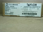  TAYLOR BB3104E083 3IN  4IN Stem Btherm Dial Thermometer Image