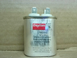  DAYTON 2MDV45 MFD 370V Oval Motor Run Capacitor Image