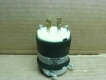  Hubbell HBL2441 Locking Plug 20A 120/208VAC 3-Phase 4-Wire . Image