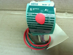  Asco 8210G093HW120VAC Brass Hot Water Solenoid Valve NC 3/8" Image