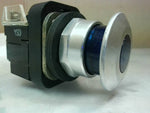  Allen Bradley 800T-FXP16A1 Illuminated Mushroom Head EStop Blue Image