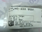  United Electric J40-222 9591 Pressure Switch 0-20 Psi 250 Vac 1 Image