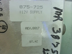 Teradyne 875-725-00 12V DC Power Supply 230/115 Volts Image