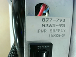 Teradyne 877-793-00 Power Supply M365-95 Image