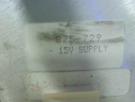  Teradyne 875-729-00 Power Supply 15 V Image