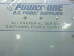  Power One SPM5A2W1W1AWRS193 D.C. Power Supply International Ser Image