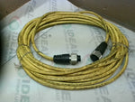  Banner DEC-525C 47361 5-Pin Mini Connector Cordset 25ft Cable S Image