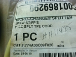  Brad Harrison 774A30C09F020 Micro-Change Splitter Factory Sealed Image