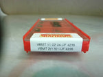  Sandvik VBMT 11 02 04-UF 4235 Carbide Inserts (10 PCS) CoroTurn Factory Sealed Image