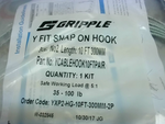  Gripple YXP2-HG-10FT-300MM-2P Y Fit Snap On Hook Kit No2 10 Ft Image