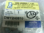  Arlington DWY2H0810 Wire Grabber Y Kit 150 Rated .080" Dia Brai Image