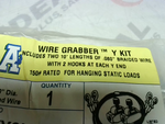  Arlington DWY2H0810 Wire Grabber Y Kit 150 Rated .080" Dia Brai Image
