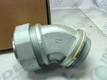  Crouse Hinds LT20045 2" 45 Degree Liquidtight Fitting to Male Connector Image