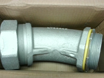 Crouse Hinds LT30045 3" 45 Degree Liquidtight Fitting Male Connector Image