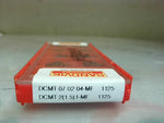  Sandvik DCMT070204-MF 1125 CoroTurn 107 Carbide Inserts (10 PCS Factory Sealed Image