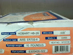  Hobart AWS ER70S-6 Welding Wire 10Lb. .035" Image