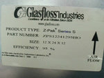  Glasfloss Z-PAK 12X24X12 Rigid Cell Air Filtration Filter Price Image