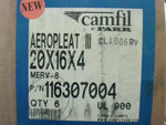  Camfil 20x16x4 Aeropleat III Filter 20x16x4 Merv-8 UL 900 Price Image