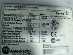  Allen Bradley Powerflex 700 AC Drive 20B D 077 A 3 ANNANB0 3 Ph 400/480 Volts 45/37 kW 60/50 Hp 50/60 Hz 85/77 Amps Frame 4 Image
