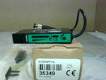  Banner D12SP6FPYQ DIN Rail High Power Fiber Optic Sensor 35349 Image