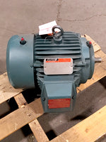 Reliance 1HP AC Motor 182C Frame 1760 RPM 460VAC 3PH TEFC P18G3 Image