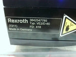  Rexroth VE2/D-60 Blocking Cylinder 3842547785 FD 418 Image
