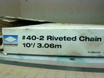  Diamond 40-2 Riv Roller Chain 10' /3.06m Image