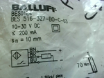  Balluff BES 516-327-B0-C-03  Proximity Switch 10-30VDC 200mA 55 Factory Sealed Image