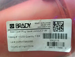  Brady 113233 Plug Valve Drinking Fountain Lockout 2-1/8" Factory Sealed Image