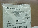  Allen Bradley 800FM-LE4 /A Illuminated Extended Red Push Button Factory Sealed Image