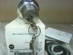  Allen Bradley 800T-J42A  /T Keyed Selector Switch 3 Position Ty Image