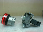  Schneider Electric XB4 BVG4 Red LED Indicator Light 110-120VAC Image