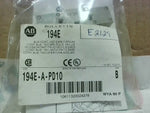  Allen Bradley 194E-A-PD10 /B Auxiliary Contact Block Factory Sealed Image
