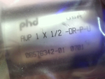  PHD AUP 1 X 1/2 DR-P-U Cylinder 1" Bore 1/2" Stroke Factory Sealed Image