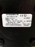  Winsmith 930WU Speed Reducer 20:1 Ratio 2.51 Hp 1535 Torque 175 Image
