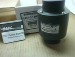  Plast-O-Matic FC100EP-017-PV 1" PVC Flow Control Valve EPDM/17 Image