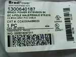  Brad Harrison 1300640187 Power Ethernet Cable 4 Pin Female/Male Image