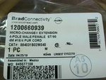  Brad Connectivity 1200660939 Micro-Change Extension Cord 4P Mal Factory Sealed Image