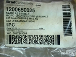  Brad Connectivity 1200650025 Micro-Change Cable 4P Female Strig Factory Sealed Image
