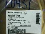  Brad Connectivity 1200651201 Micro-Change Cordset 3P Female Str Factory Sealed Image