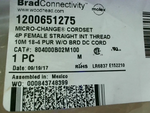  Brad Connectivity 1200651275 Micro-Change Cordset 4P Female Str Factory Sealed Image