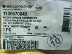  Brad Connectivity 1200670049 Micro-Change Cordset 3P Female 90' Factory Sealed Image