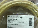  Brad Connectivity 1200650008 Micro-Change Cordset 3P Female Str Factory Sealed Image